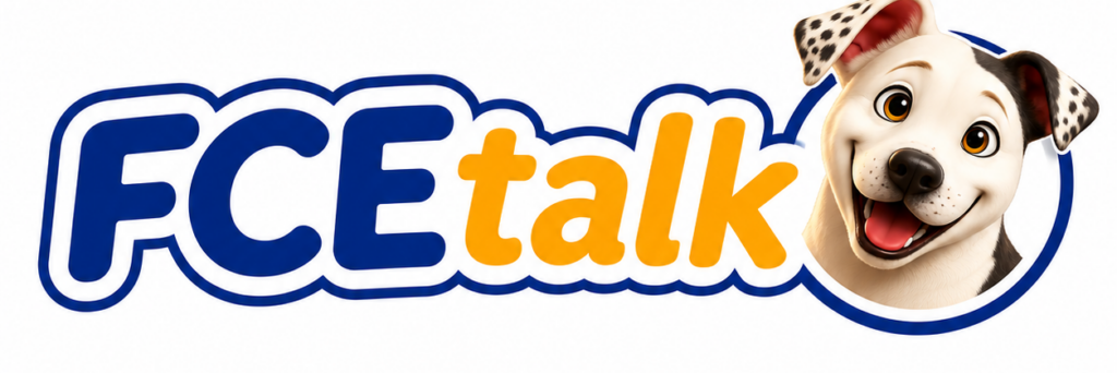fcetalk logo with image